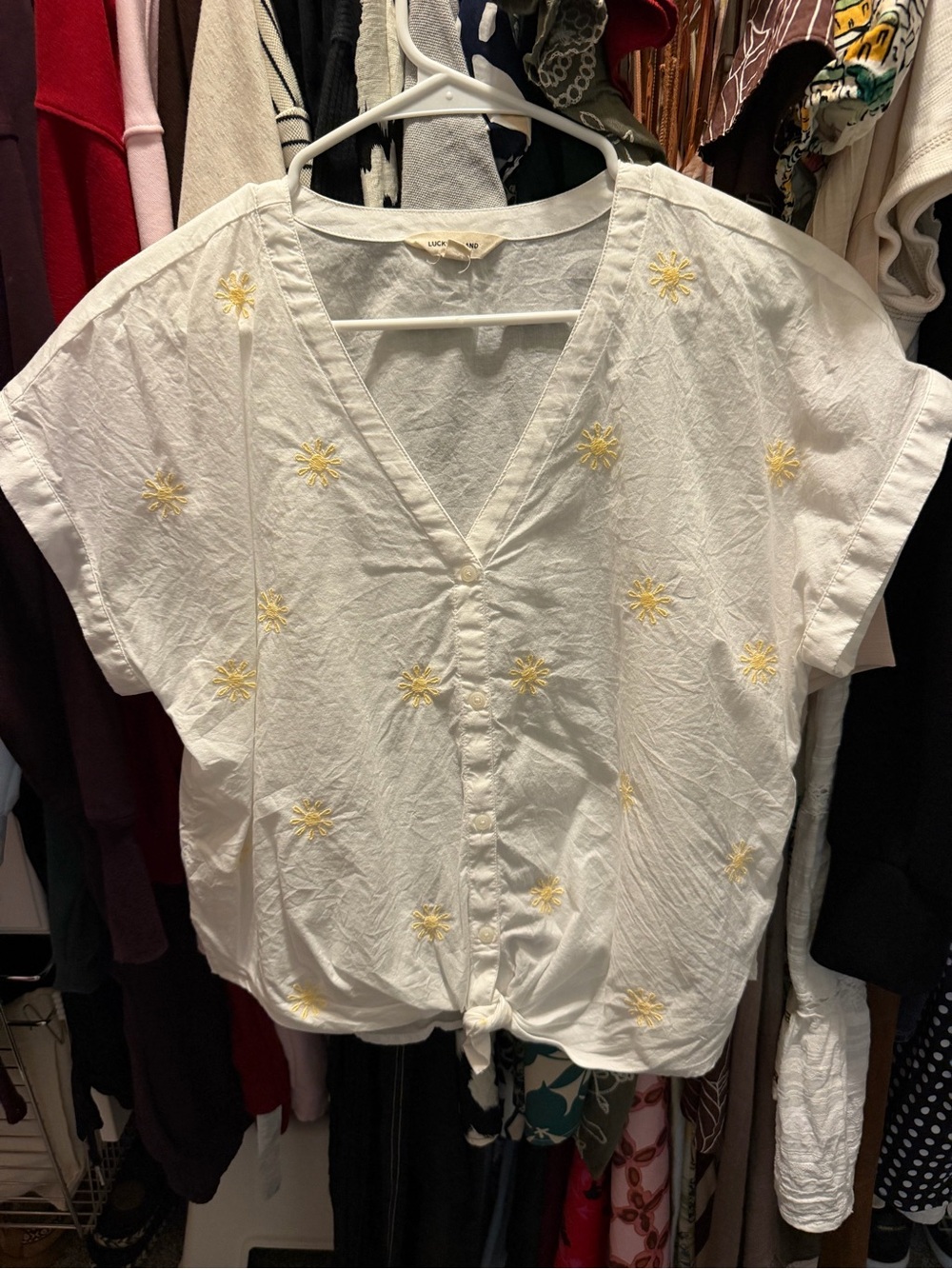 Lucky Brand size medium top. Excellent condition